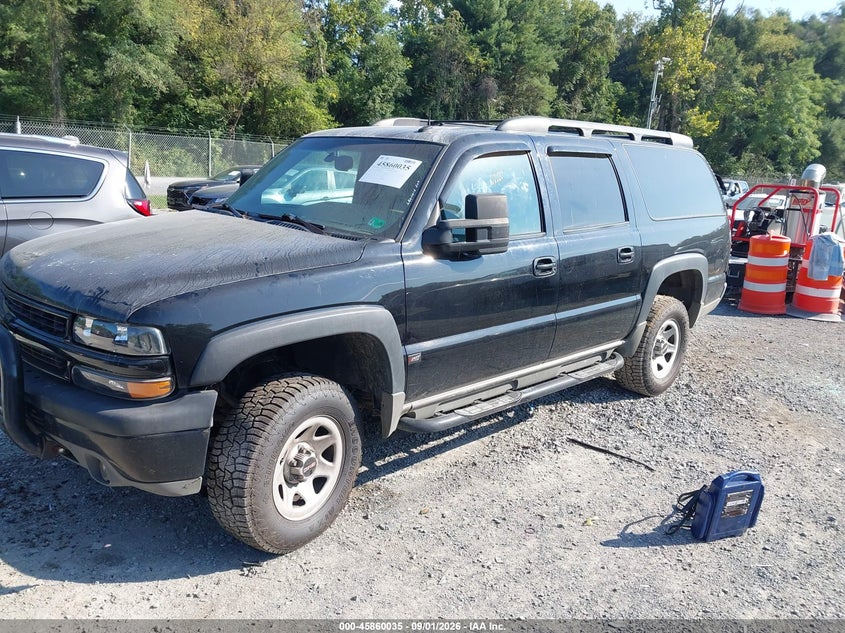 2003 Chevrolet Suburban, Обычный износ, IAAI, VIN 3GNFK16Z03G212064 — фото 2