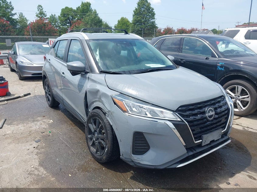 2024 Nissan Kicks Sv Xtronic Cvt, Правый перёд, IAAI, VIN 3N1CP5CV8RL496407