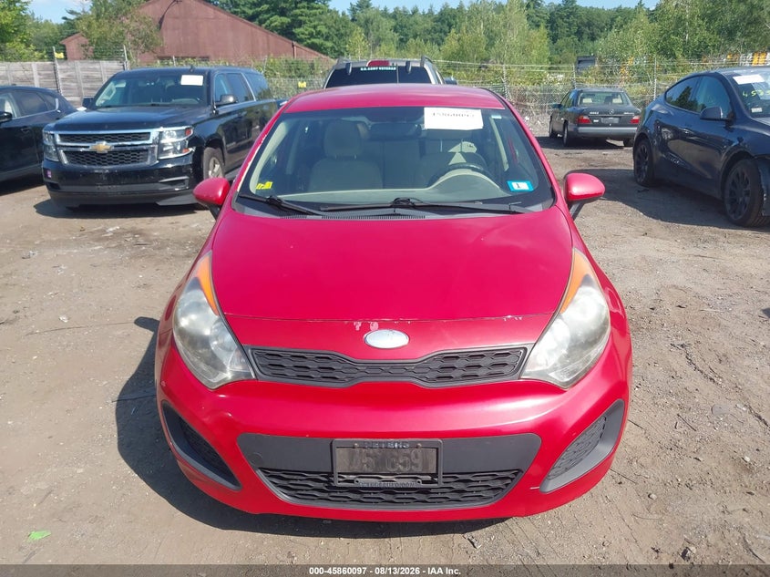 2013 KIA RIO auction photo 6