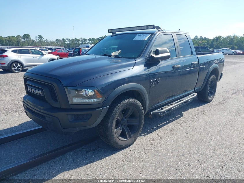 Vin: 1c6rr7gg6ms537238, lot: 46359089, ram 1500 classic warlock  4x4 6'4 box 20212