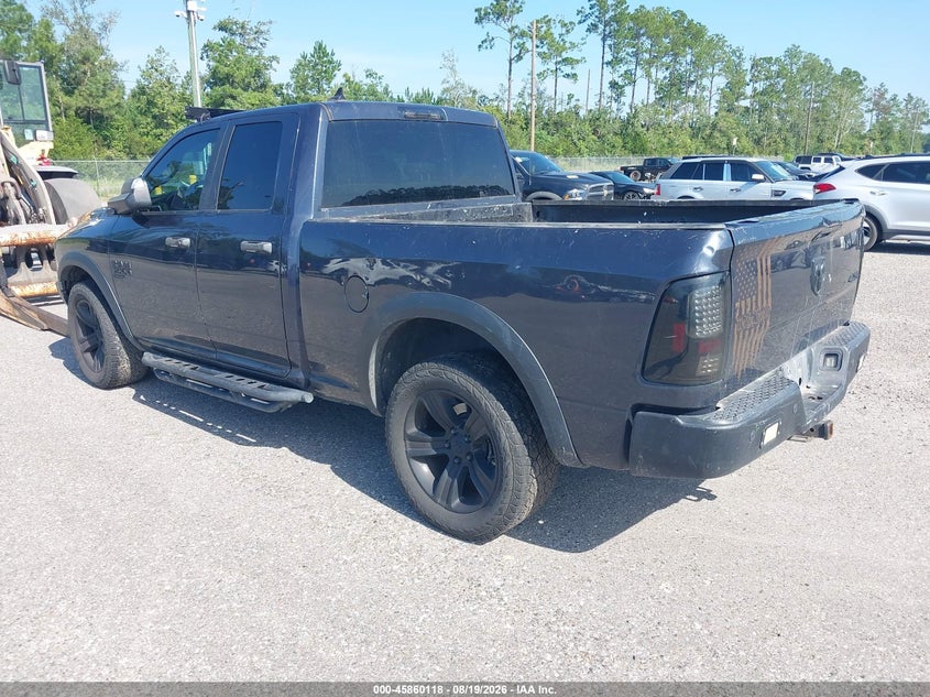Vin: 1c6rr7gg6ms537238, lot: 46359089, ram 1500 classic warlock  4x4 6'4 box 20213