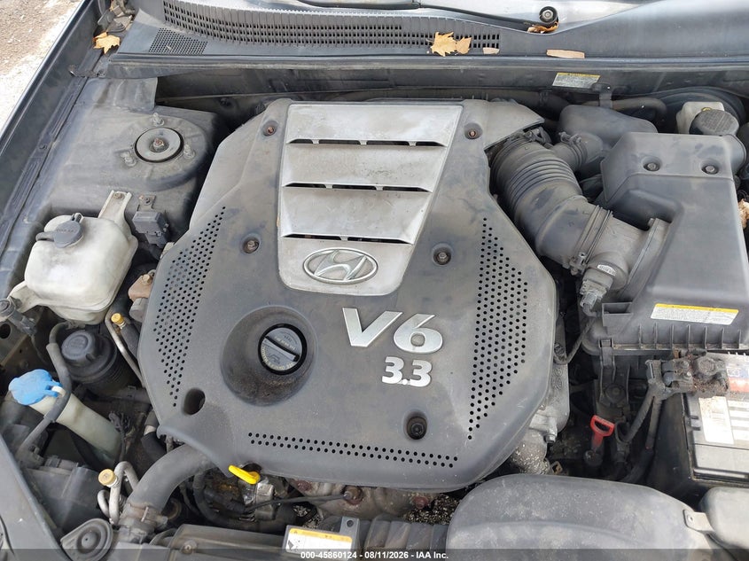 2007 HYUNDAI SONATA SEDAN 3.3L V-6 DOHC, VVT, 234HP