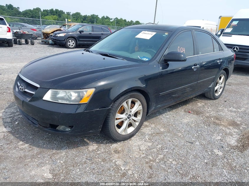 2007 HYUNDAI SONATA SEDAN 3.3L V-6 DOHC, VVT, 234HP