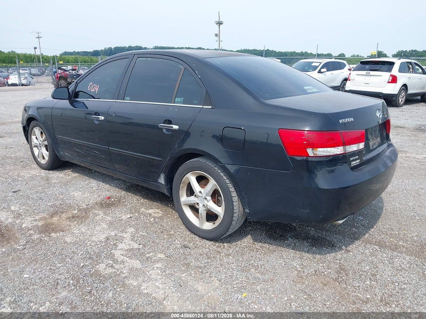 2007 HYUNDAI SONATA SEDAN 3.3L V-6 DOHC, VVT, 234HP