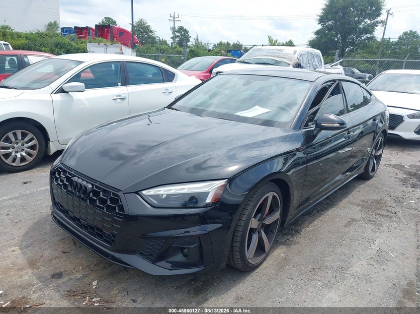 Vin: waufacf54pa043737, lot: 46359097, audi a5 sportback premium plus 45 tfsi s line quattro s tronic 20232