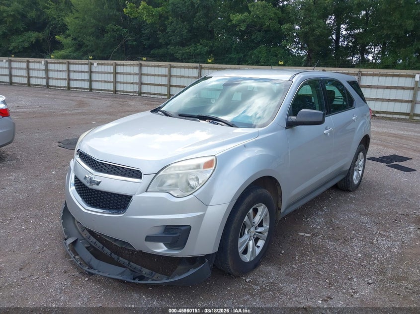 2014 Chevrolet Equinox, Front End, IAAI, VIN 2GNALAEK0E6351718 — photo 2