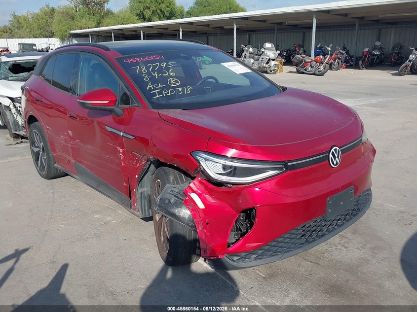 2023 Volkswagen Id.4 Awd Pro S/Awd Pro S Plus, Правый бок, IAAI, VIN 1V2GNPE83PC009628
