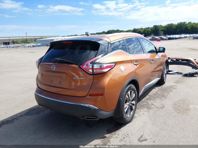 NISSAN MURANO 2015 VIN 5N1AZ2MH5FN227178
