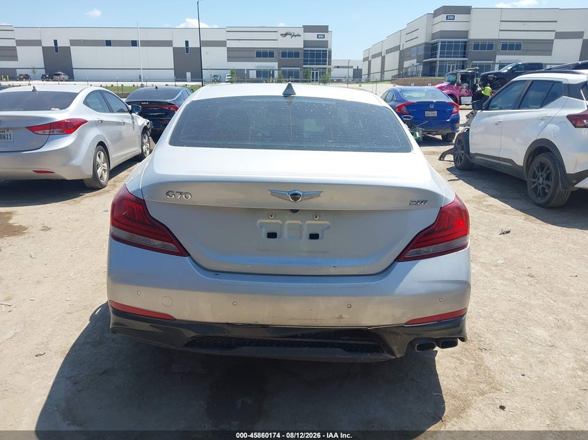 GENESIS G70 2019 VIN KMTG34LA7KU023158