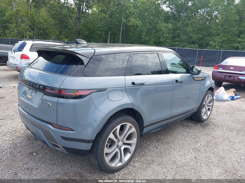 2020 LAND ROVER RANGE ROVER EVOQUE auction photo 4