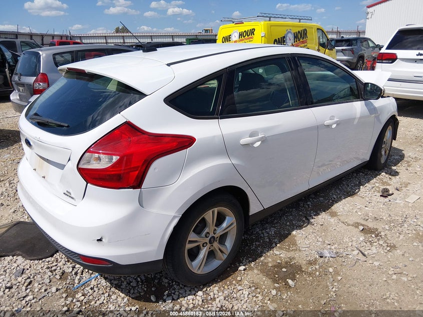2013 FORD FOCUS HATCHBACK 2.0L I-4 DI, DOHC, VVT, 160HP