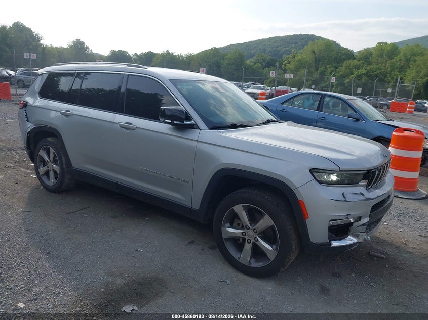 Vin: 1c4rjkbg5m8131524, lot: 46359153, jeep grand cherokee l limited 4x4 2021 img_1