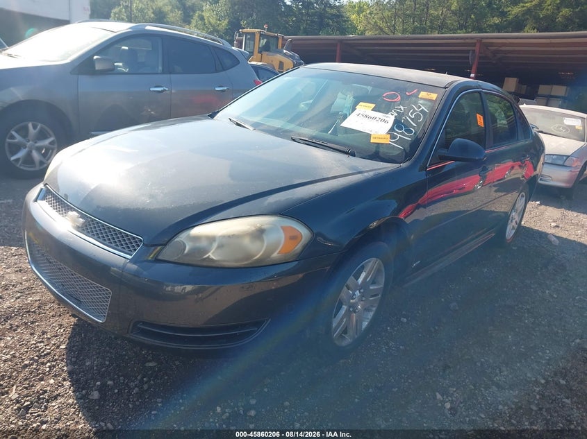 2013 Chevrolet Impala, Обычный износ, IAAI, VIN 2G1WG5E36D1198754 — фото 2