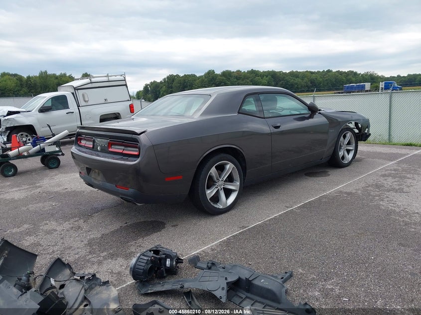 Vin: 2c3cdzbtxgh149068, lot: 46359180, dodge challenger r/t 20164