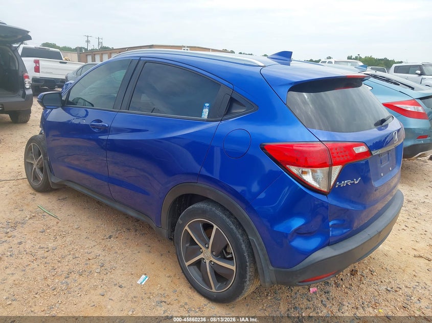 HONDA HR-V 2022 VIN 3CZRU5H55NM734396