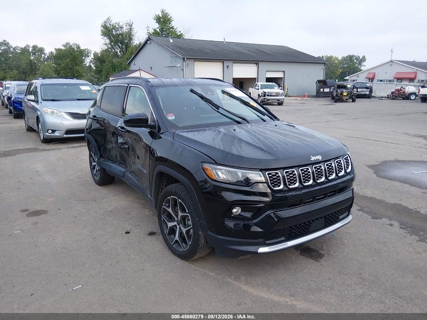 Vin: 3c4njdcn8st530837, lot: 46359249, jeep compass limited 4x4 2025 img_1