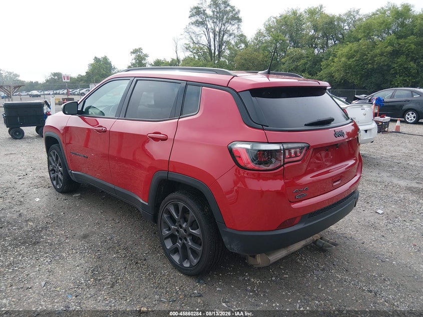 Vin: 3c4njdebxmt513270, lot: 46359254, jeep compass 80th anniversary 4x4 20213