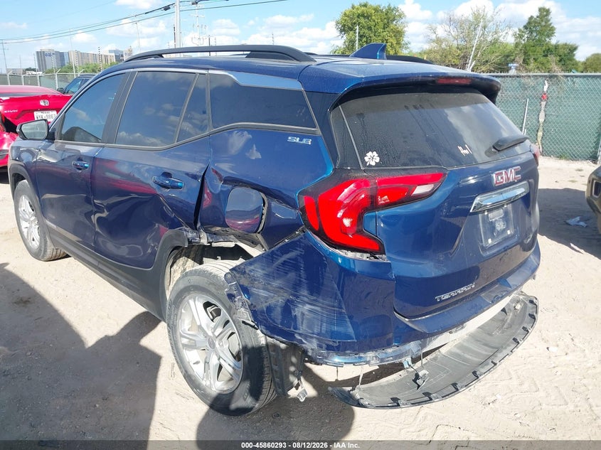 Vin: 3gkalmev8ml323832, lot: 46359263, gmc terrain fwd sle 20213
