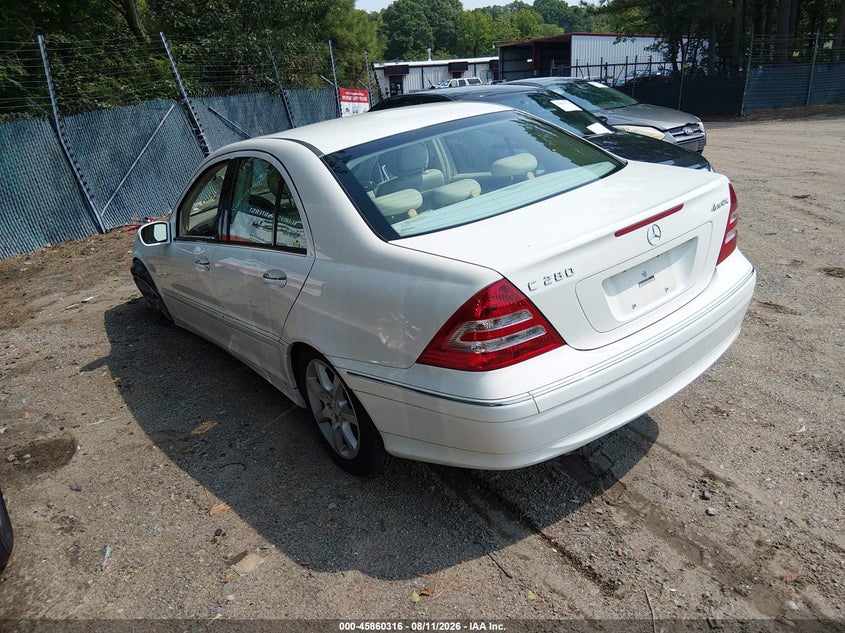 2007 MERCEDES-BENZ C 280 auction photo 3