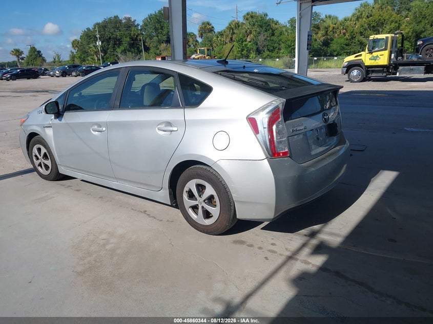 2013 TOYOTA PRIUS auction photo 3