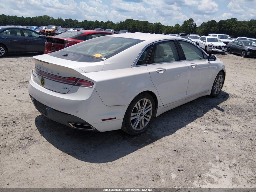 2016 LINCOLN MKZ HYBRID auction photo 4