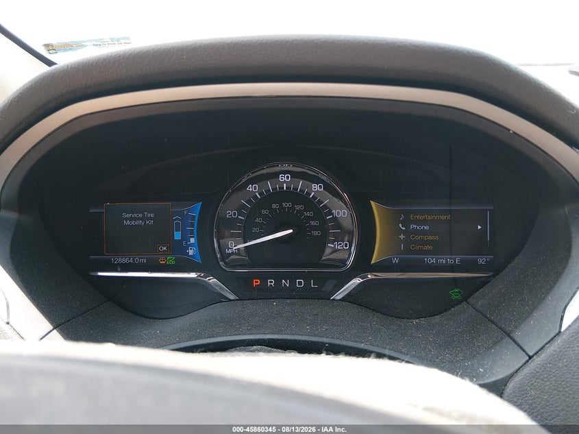 2016 LINCOLN MKZ HYBRID auction photo 7