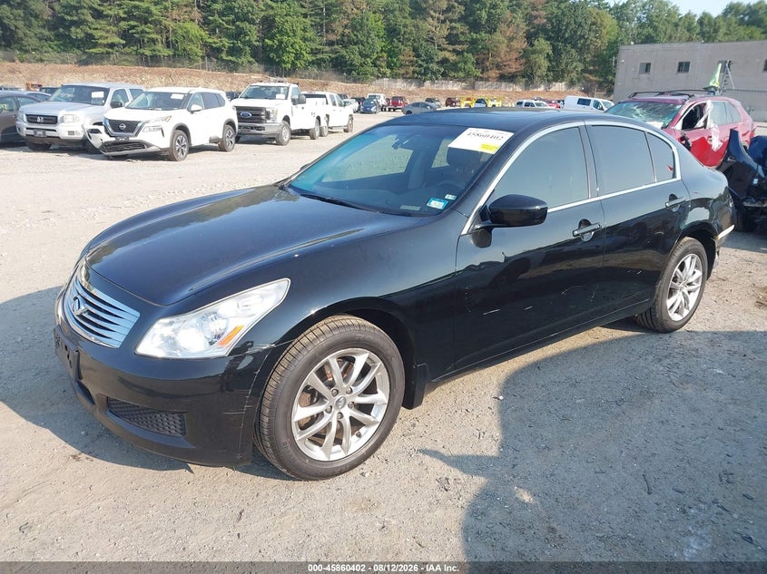 2009 INFINITI G37X auction photo 2