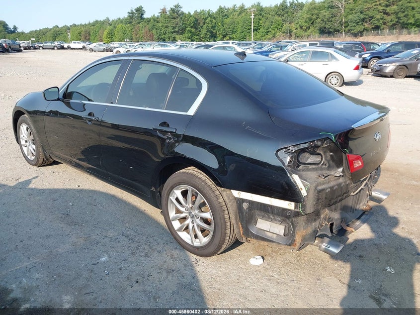 2009 INFINITI G37X auction photo 3
