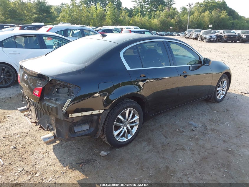 2009 INFINITI G37X auction photo 4