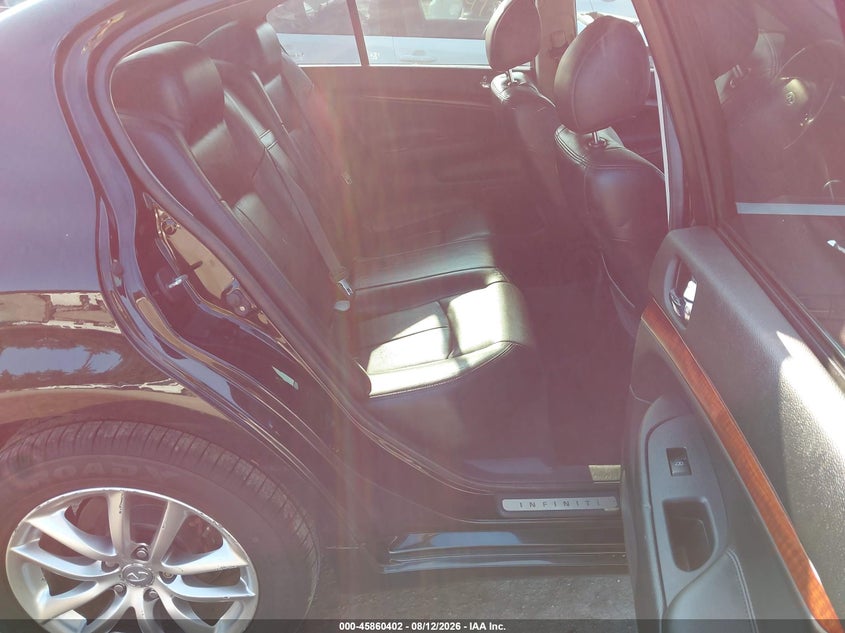 2009 INFINITI G37X auction photo 8