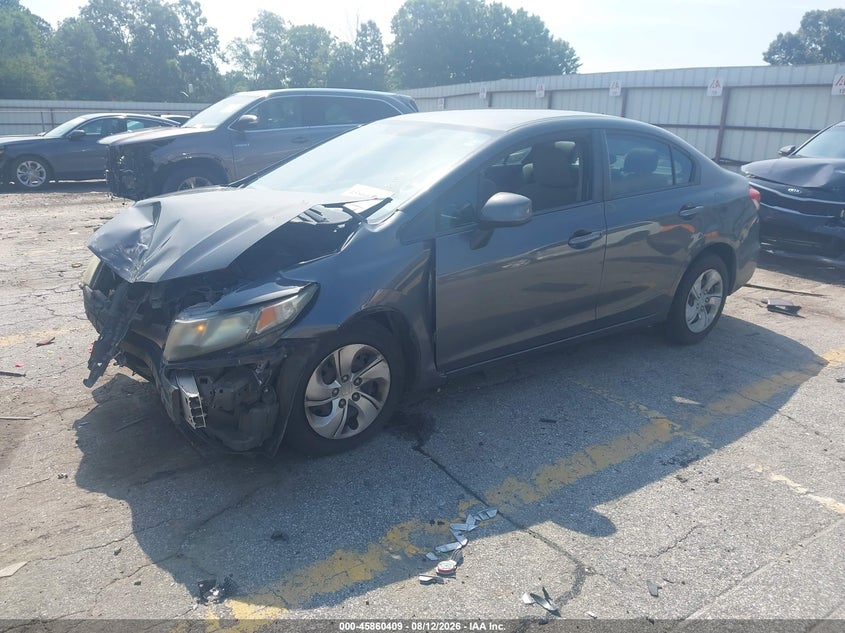 2013 HONDA CIVIC auction photo 2