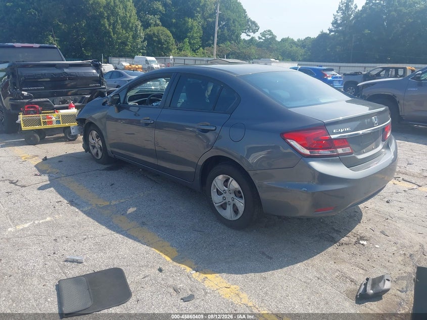 2013 HONDA CIVIC auction photo 3