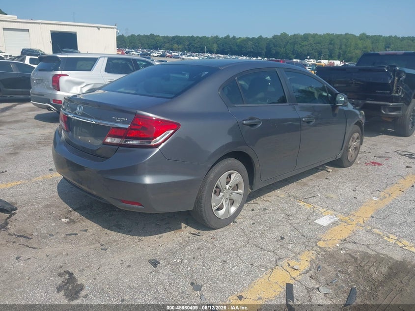 2013 HONDA CIVIC auction photo 4