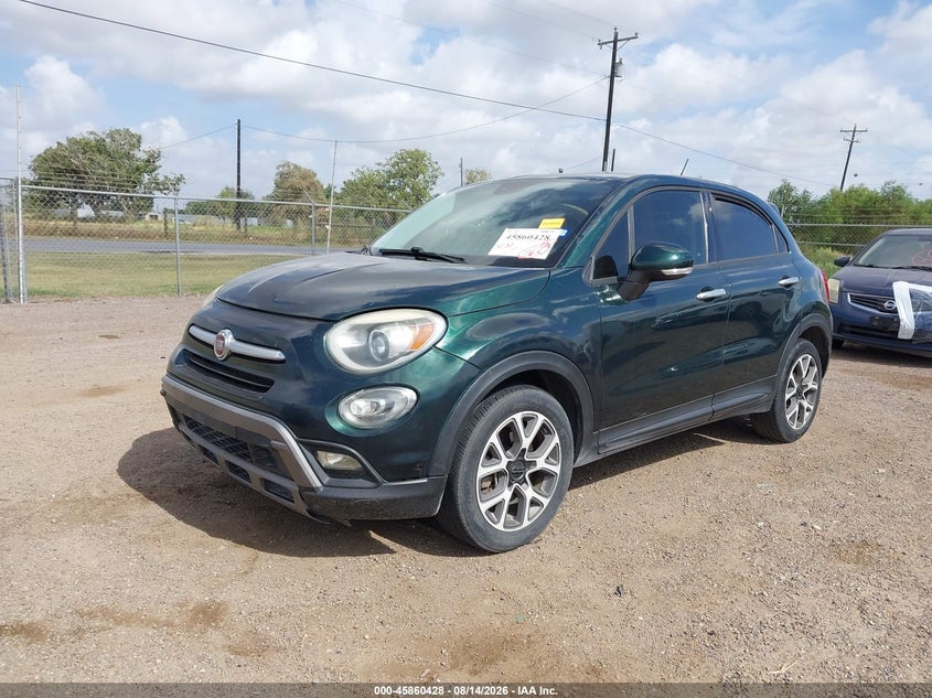 2016 Fiat 500X, Обычный износ, IAAI, VIN ZFBCFXCT8GP358588 — фото 2