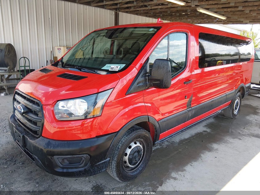 Vin: 1fbax2y83lkb08888, lot: 46359404, ford transit-350 passenger van xl 20202