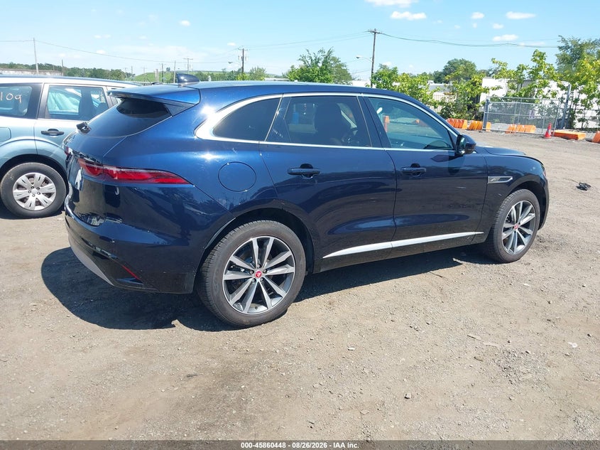 Vin: sadcj2ex6pa705602, lot: 46359418, jaguar f-pace s p250 awd automatic 20234