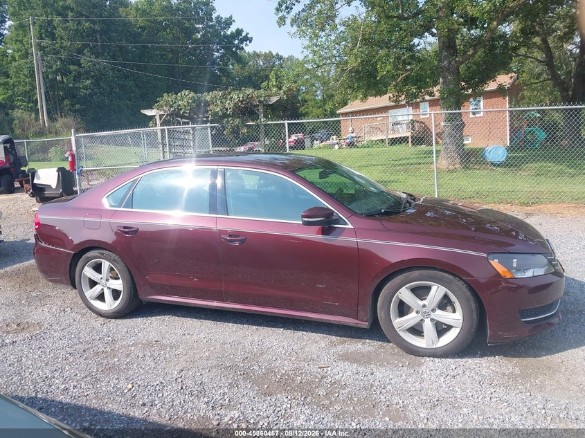 VOLKSWAGEN PASSAT 2013 VIN 1VWBN7A37DC133271