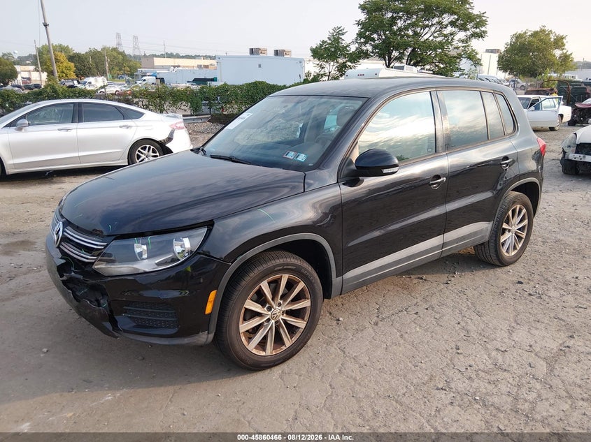 VOLKSWAGEN TIGUAN 2014 VIN WVGBV3AX8EW617864