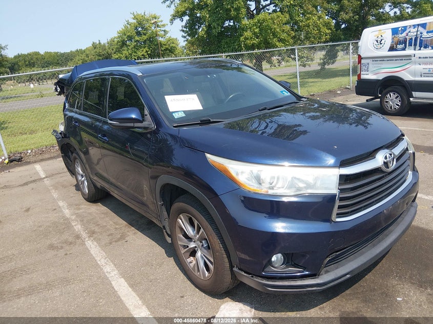2015 TOYOTA HIGHLANDER XLE V6