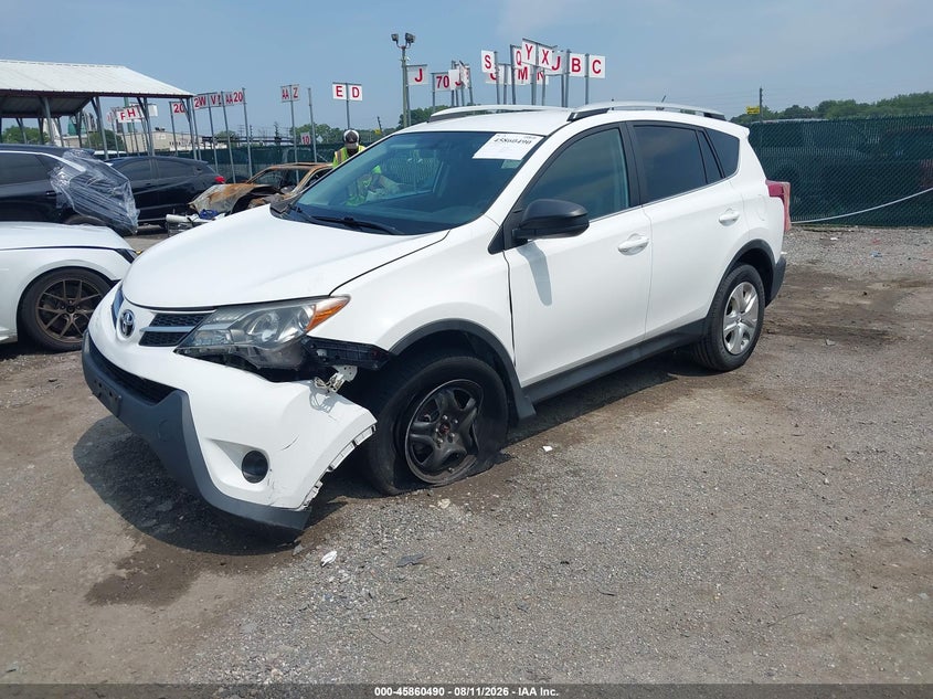 2014 Toyota RAV 4, Front End, IAAI, VIN 2T3BFREV9EW157075 — photo 2