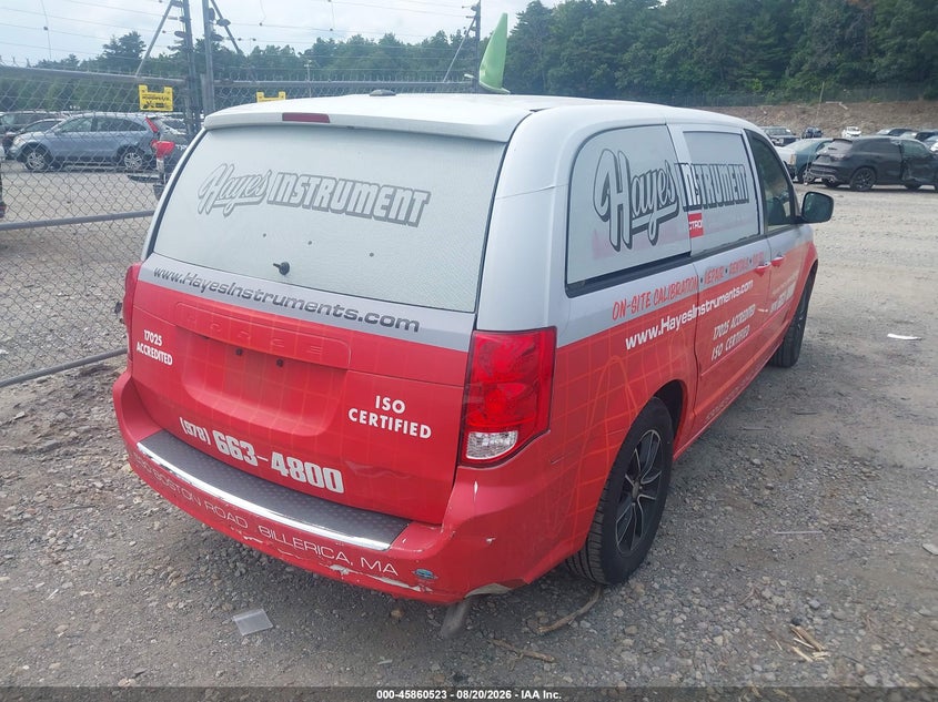 DODGE GRAND CARAVAN 2017 VIN 2C4RDGEG3HR574667