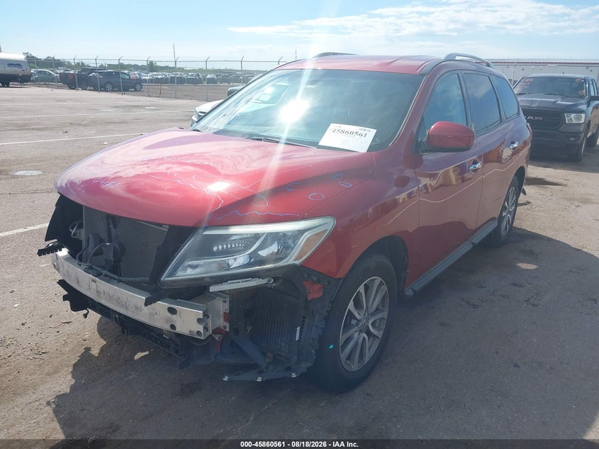 Vin: 5n1ar2mm6gc606569, lot: 46359531, nissan pathfinder platinum/s/sl/sv 20162
