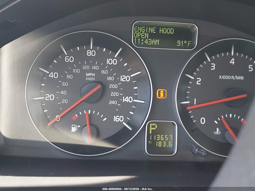 2008 VOLVO C70 CABRIO 2.5L I-5 DOHC, VVT, TURBO, 227HP