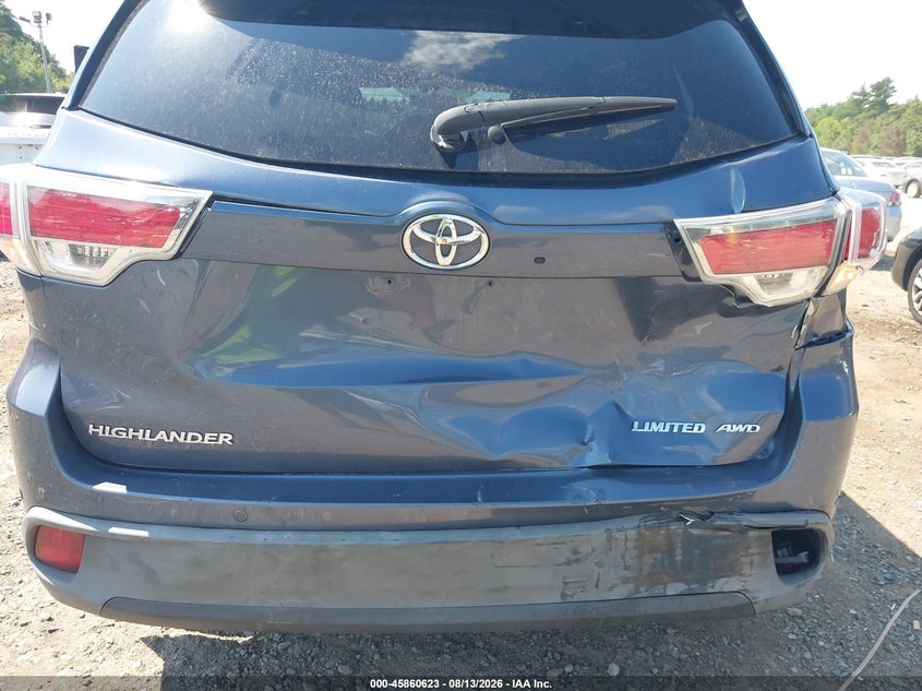 2015 TOYOTA HIGHLANDER SPORT UTILITY VEHICLE 3.5L V-6 DOHC, VVT, 270HP