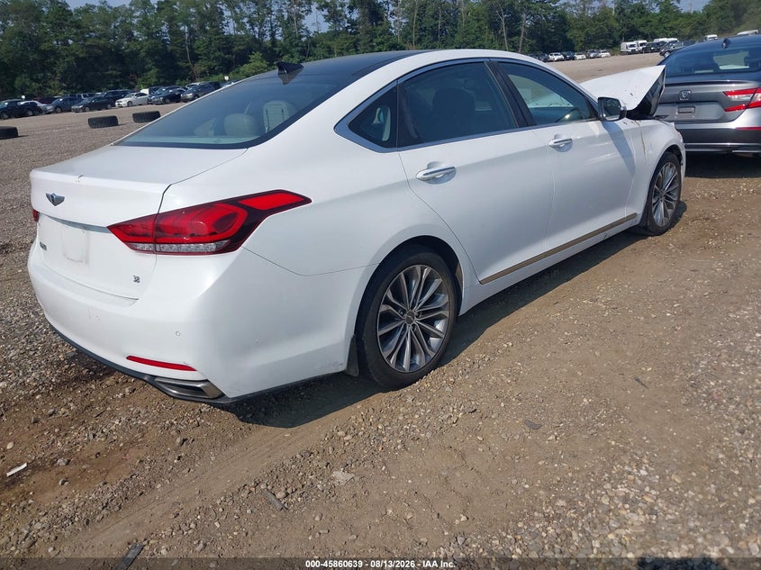 Vin: kmhgn4je2fu069805, lot: 46359609, hyundai genesis 3.8 20154