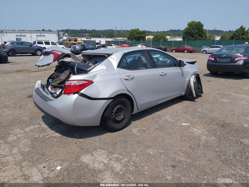 2017 TOYOTA COROLLA SEDAN 1.8L I-4 DOHC, VVT, 132HP