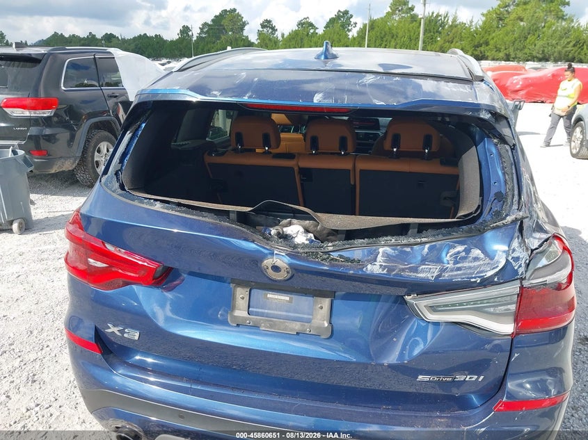 2021 BMW X3 SPORT UTILITY VEHICLE 2.0L I-4 DI, DOHC, VVT, TURBO, 248HP