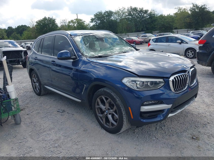 2021 BMW X3 auction photo 1