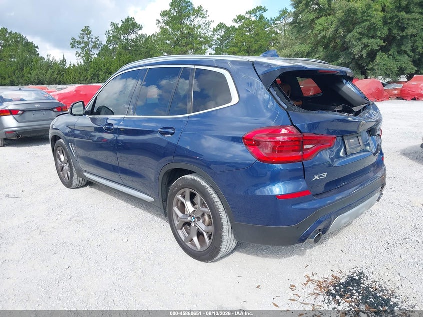 2021 BMW X3 auction photo 3