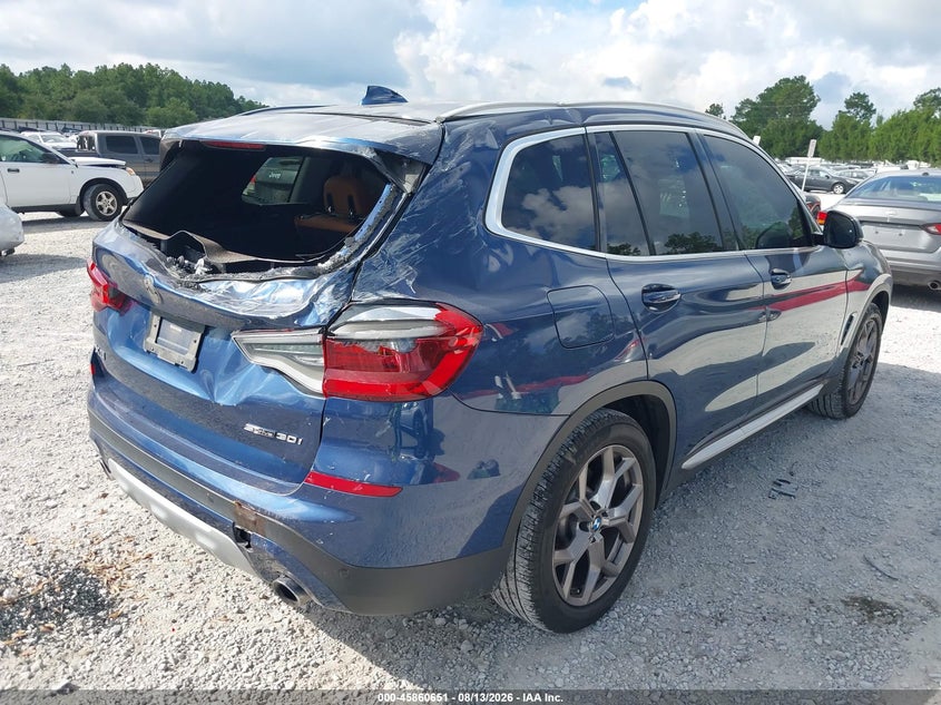 2021 BMW X3 auction photo 4